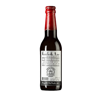 De Molen Knife & Axe Rioja Barrel Aged Tripel with Brett Single Craft Beer Brouwerij de Molen