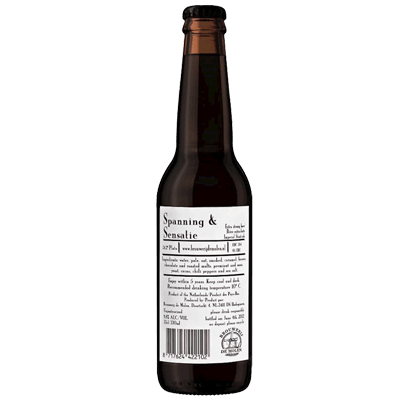 De Molen Spanning & Sensatie Imperial Stout Craft Beer Brouwerij de Molen