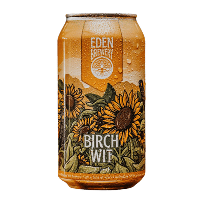 Eden Brewery Birch Wit 375ml Can Craft Beer Eden Brewery