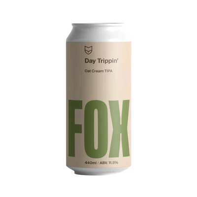 Fox Friday Day Trippin' Oat Cream TIPA 440ml Can Craft Beer Fox Friday