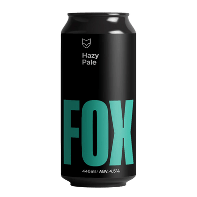 Fox Friday Hazy Pale 440ml Can Craft Beer Fox Friday Craft Brewery