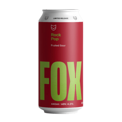 Fox Friday Rock Pop Fruited Sour 440ml Can Craft Beer Fox Friday Craft Brewery