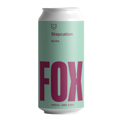 Fox Friday Staycation West Coast IPA 440ml Can Craft Beer Fox Friday Craft Brewery