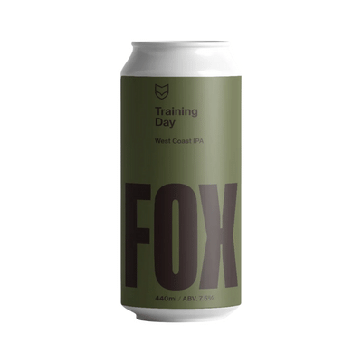 Fox Friday Training Day West Coast IPA 440ml Can Fox Friday