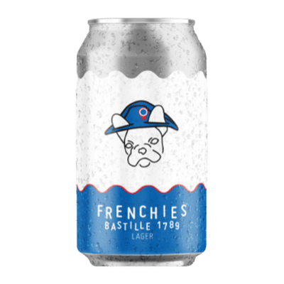 Frenchies Bastille 1789 Lager 330ml Can Craft Beer Frenchies Bistro & Brewery