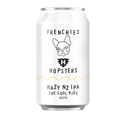 Frenchies The Cool Kids NZ Hazy IPA 330ml Can Craft Beer Frenchies