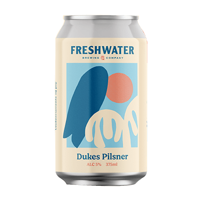 Freshwater Duke's Czech Pilsner 375ml Can Freshwater
