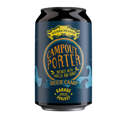 Garage Project Campout Vanilla and Honey Porter 330ml Can Craft Beer Garage Project