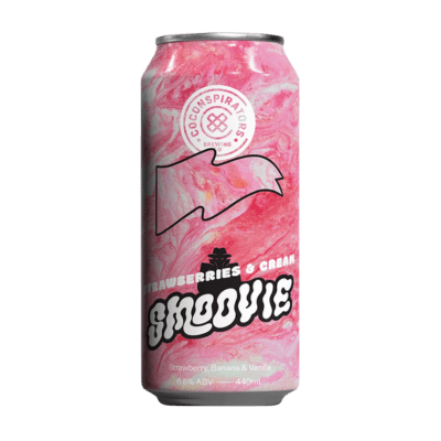 Good Land x Co Conspiritors Smoovie Strawberries & Cream Sour 440ml Can Craft Beer Good Land