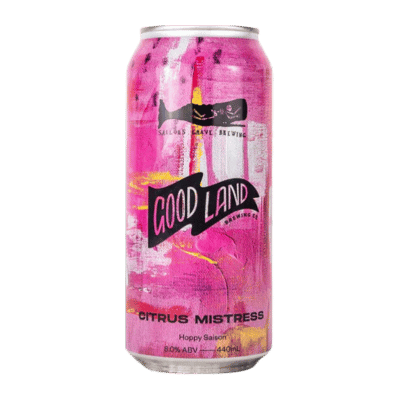 Good Land x Sailors Grave Citrus Mistress Hoppy Saison 440ml Can Craft Beer Good Land Brewing Co
