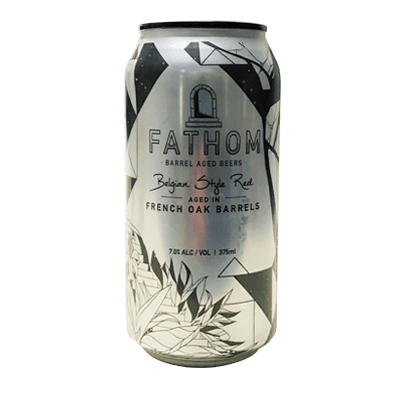 Green Beacon Fathom Belgian Style Red Single Green Beacon Brewing Co