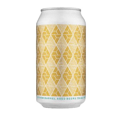 Green Beacon Fathom Silfra Sour Golden Ale in Shiraz Barrels Single Craft Beer Green Beacon Brewing Co