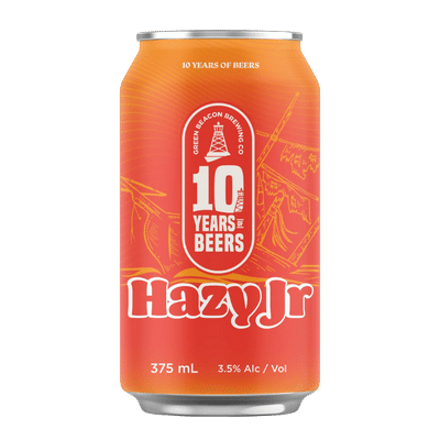 Green Beacon Hazy Jr 375ml Can Craft Beer Green Beacon Brewing Co