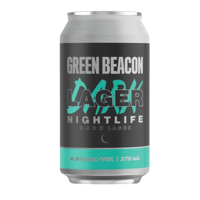 Green Beacon Nightlife Dark Lager Craft Beer Green Beacon Brewing Co