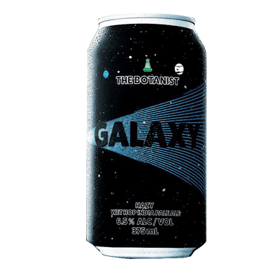 Green Beacon The Botanist Galaxy 2020 Hazy Wet Hop IPA Craft Beer Green Beacon Brewing Co