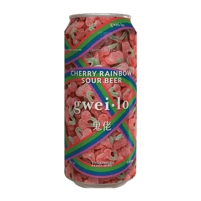 Gweilo Cherry Rainbow Sour 440ml Can Craft Beer Gweilo Beer