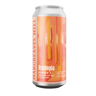Hargreaves Hill Fruitopia #3 Apricot and Peach Sour Ale Craft Beer Hargreaves Hill Brewing Company