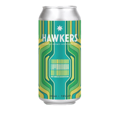 Hawkers Laymonada Mint Lemonade Rosewater Sour 440ml Can Craft Beer Hawkers Beer