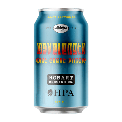 Hobart Brewing Co x HPA Wavelength West Coast Pilsner 375ml Can Craft Beer Hobart Brewing Co