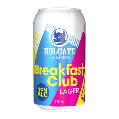 Holgate Breakfast Club Non-Alcoholic Lager 375ml Can Craft Beer Holgate Brewhouse