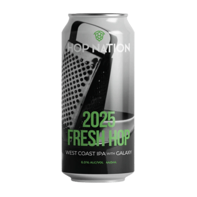 Hop Nation Fresh Hop West Coast IPA 2025 440ml Can Hop Nation Brewing Co