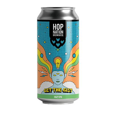 Hop Nation Get the Gist Hazy IPA 440ml Can Craft Beer Hop Nation Brewing Co