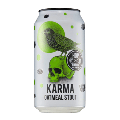 Hop Nation Karma Oatmeal Stout Craft Beer Hop Nation Brewing Co