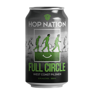 Hop Nation x Balter Full Circle West Coast Pilsner 355ml Can Craft Beer Hop Nation Brewing Co