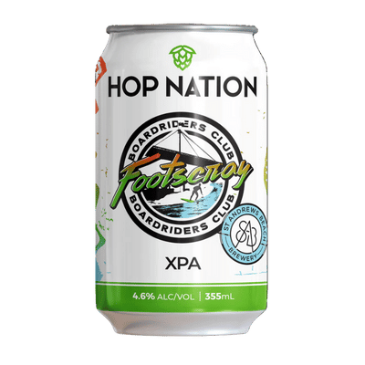 Hop Nation x St Andrews Footscray Boardriders Club XPA 355ml Can Craft Beer Hop Nation Brewing Co