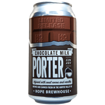 Hope Chocolate Milk Porter Craft Beer Hope Brewery
