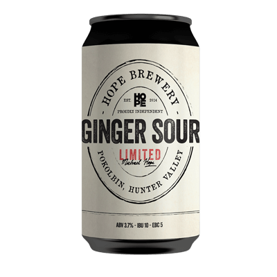 Hope Ginger Sour Ale Hope Brewery