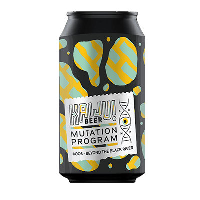 Kaiju Mutation Beyond The Black River BA Stout 375ml Can Craft Beer Kaiju! Beer