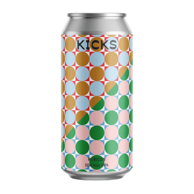 Kicks Rubicon DDH Hazy DIPA 440ml Can Craft Beer Kicks Brewing