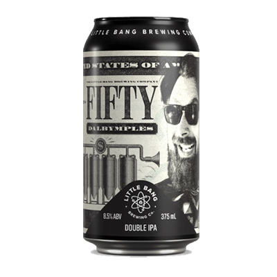 Little Bang 50 Dalrymples DIPA Craft Beer Little Bang Brewing Co