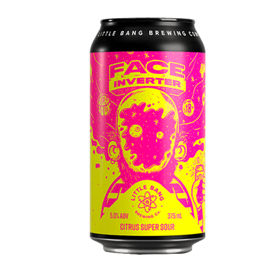 Little Bang Face Inverter Citrus Sour Ale Craft Beer Little Bang Brewing Co