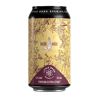 Little Bang Inside Voice Foreign Extra Stout Craft Beer Little Bang Brewing Co