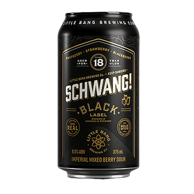 Little Bang Schwang! Black Label Imperial Sour Craft Beer Little Bang Brewing Co