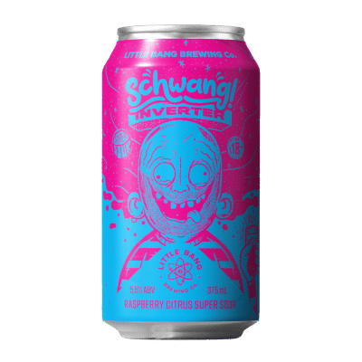 Little Bang Schwang Inverter Raspberry Citrus Super Sour 375ml Can Little Bang Brewing Co
