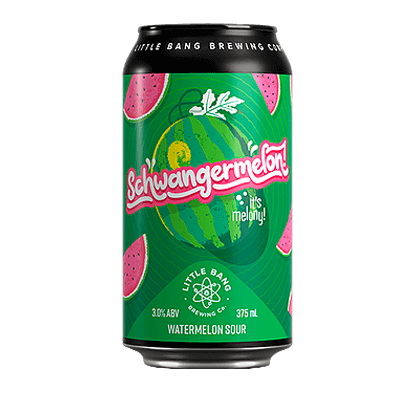Little Bang Schwangermelon Watermelon Sour Craft Beer Little Bang Brewing Co