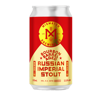 Mismatch Bourbon Barrel Aged Russian Imperial Stout Single Craft Beer Mismatch Brewing Company