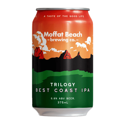Moffat Beach Trilogy Best Coast IPA 375ml Can Craft Beer Moffat Beach Brewing Co