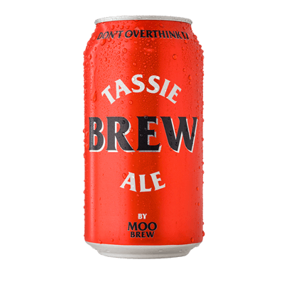 Moo Brew BREW Tassie Ale 375ml Can Craft Beer Moo Brew