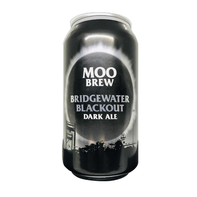 Moo Brew Bridgewater Blackout Dark Ale Craft Beer Moo Brew