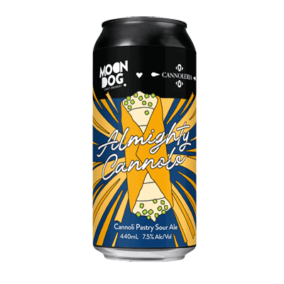Moon Dog Almighty Cannolo Cannoli Pastry Sour Ale 440ml Can Craft Beer Moon Dog Craft Brewery