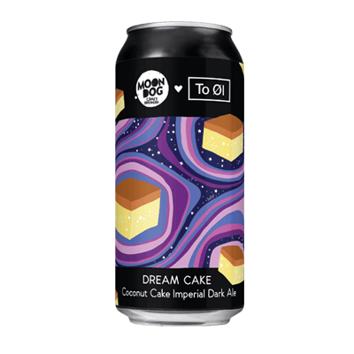 Moon Dog Dream Cake CoConut Imperial Dark Ale Craft Beer Moon Dog Craft Brewery