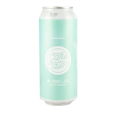 Mr Banks Cake Eater Mosaic & Ekuanot DDH Oat Cream Double IPA 500ml Cans Craft Beer Banks Brewing