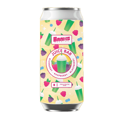 Mr Banks Juice Bar Triple Fruited Gose 500ml Can Craft Beer Banks Brewing