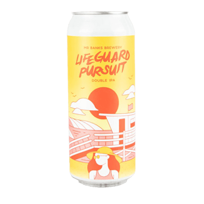 Mr Banks Lifeguard Pursuit Double IPA 500ml Can Craft Beer Banks Brewing