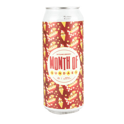 Mr Banks Month of Sundaes Imperial Stout 500ml Can Craft Beer Banks Brewing