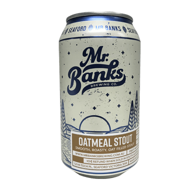 Mr Banks Oatmeal Stout Craft Beer Banks Brewing